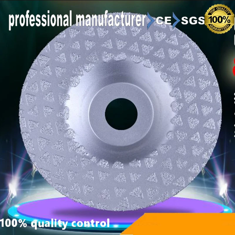 60grid diamond blade saw flat head for glasses vacuum brazed at good price and fast delivery 100x16