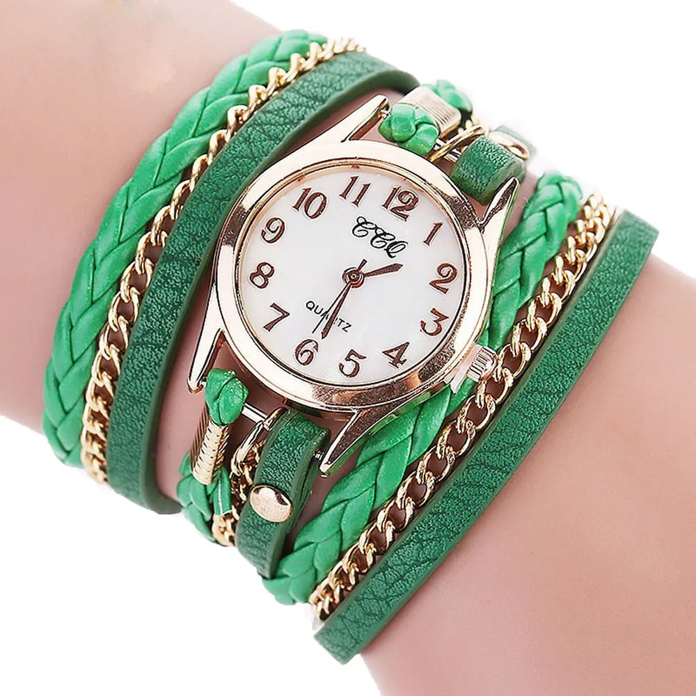 CCQ Брендовые женские часы, винтажные часы с кожаным браслетом, женские наручные часы, модные повседневные Аналоговые женские часы zegarek damski