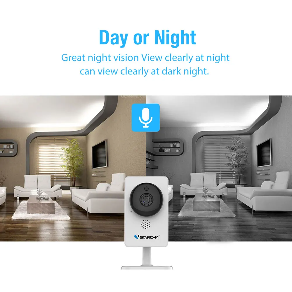 Vstarcam Мини wifi камера 1080P инфракрасное ночное видение сигнализация движения видео