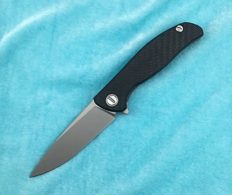Складной нож Green thorn HATI 95 складной M390 сталь титановый подшипник CF 3d ручка походные