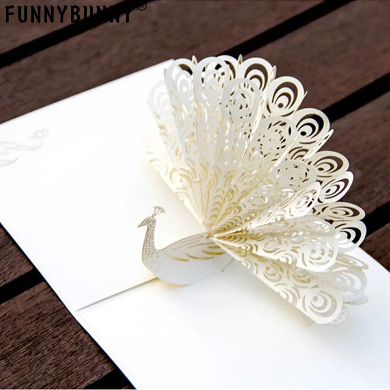 Peacock Pop Up Birthday Card For Wife Husband Kids Day Card And Envelopes Handmade 3d Anniversary Wedding Card Graduation Cards Invitations Aliexpress Peacock Pop Up Birthday Card For Wife Husband Kids Day Card And Envelopes Handmade 3d Anniversary Wedding Card Graduation Cards Invitations Aliexpress