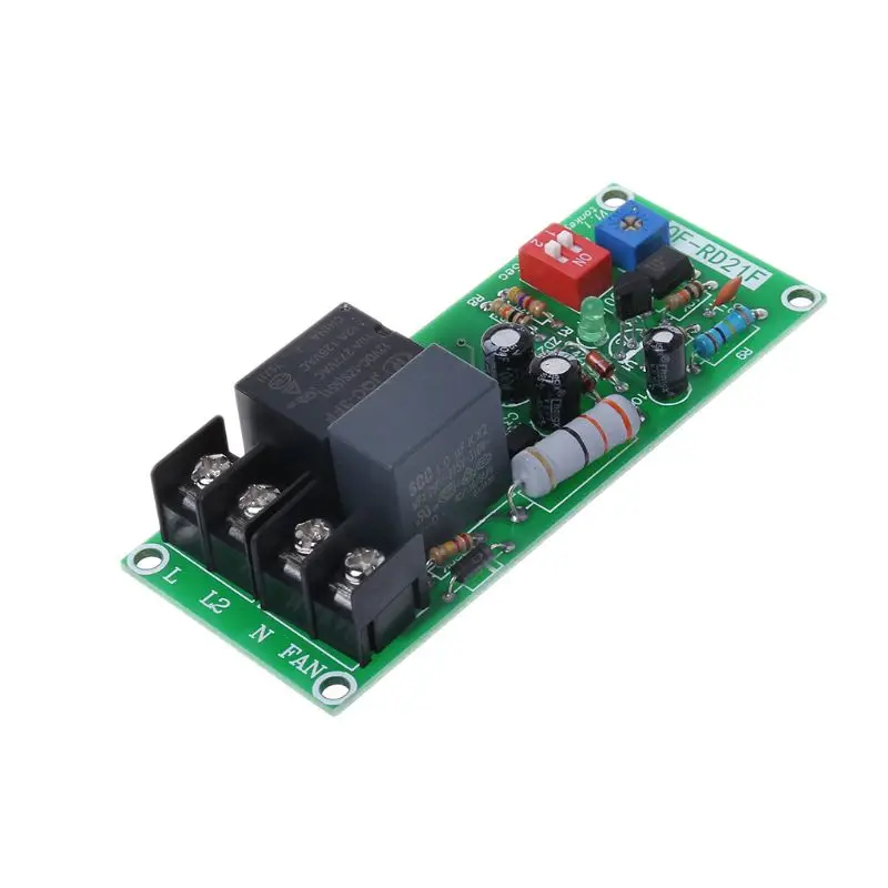 Фото AC100V-220V Adjustable Timer Control Relay Module Turn Off Delay Switch Board For Exhaust Fan Dropshipping | Обустройство дома