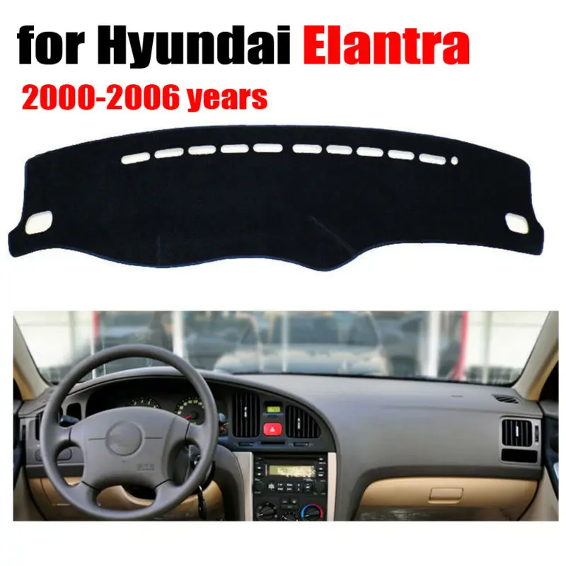 Автомобильный коврик RKAC для приборной панели Hyundai Elantra 2000-2006 лет левый руль