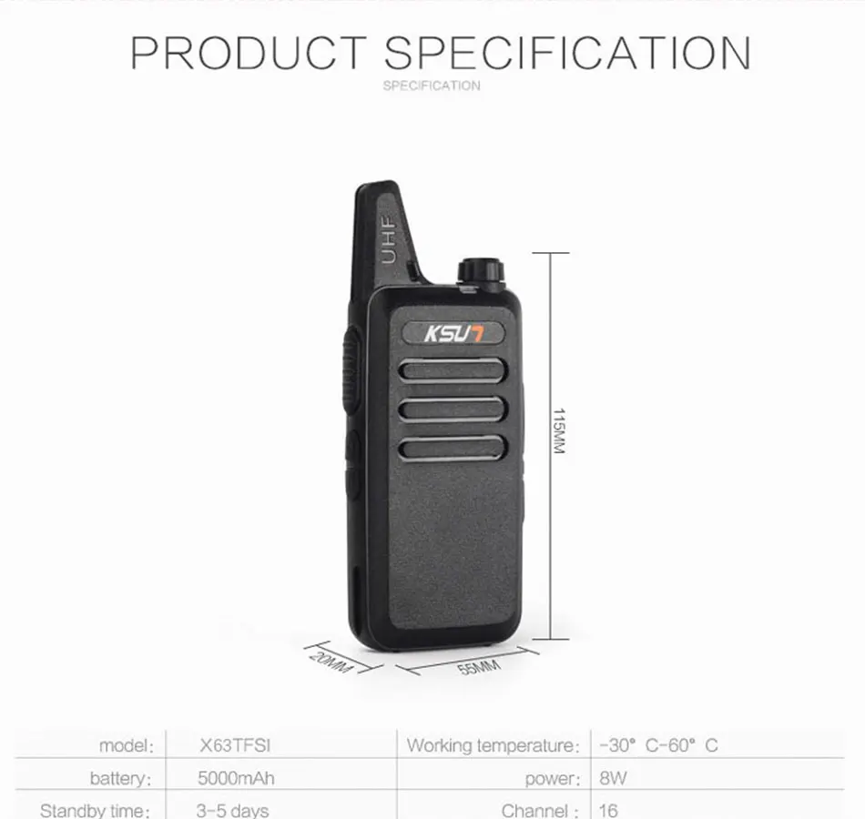 2 шт.) портативный Радиоприемник KSUN X-30TFSI мл портативная рация UHF Ручной двухсторонний радиопередатчик HF трансивер любительский удобный