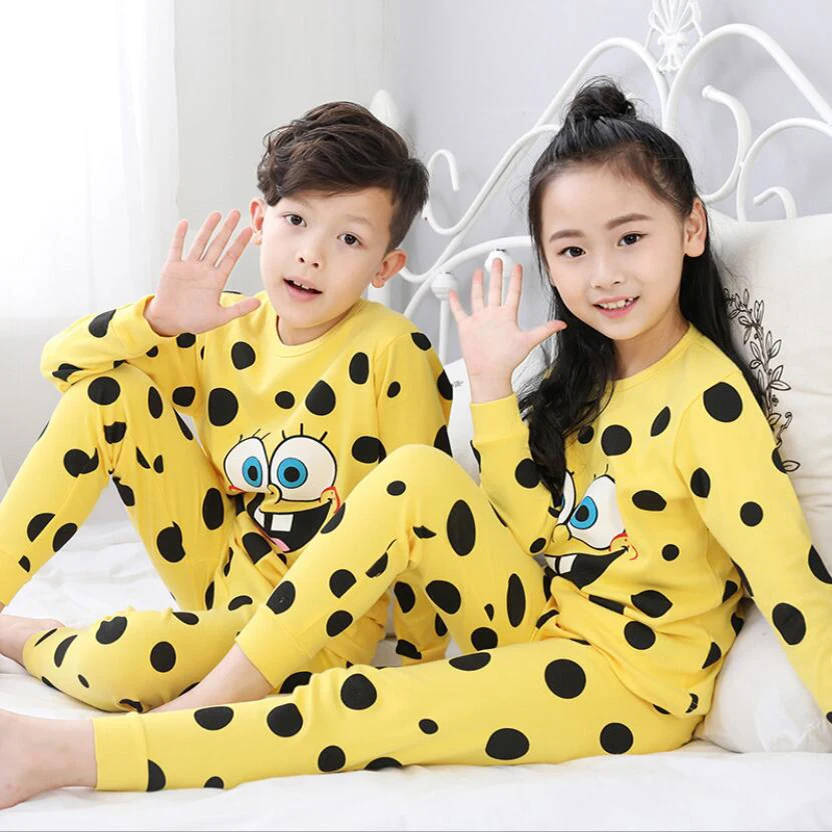 kids pajamas children sleepwear baby pajamas sets boys girls animal pyjamas pijamas cotton nightwear Homewear Toddler Clothes