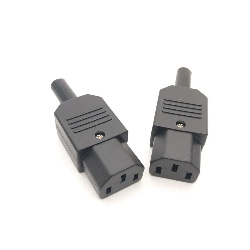 

IEC 320 C13 Female Plug Rewireable C13 Power Connector 3 Pin IEC320 Plug 10A /250V ,1pcs