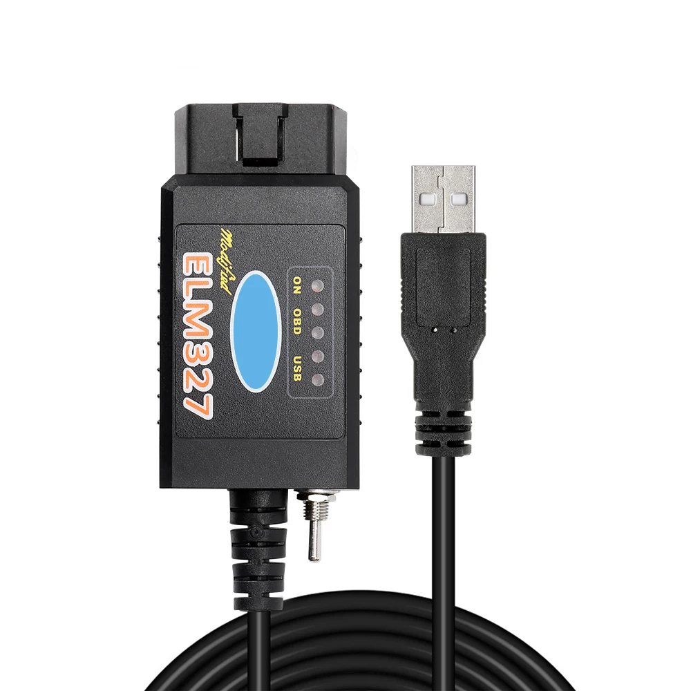 ELM327 USB FTDI PIC18F25K80 чип ELMconfig считыватель кодов для Fo rd HS CAN/MS CAN Forscan ELM 327 Bluetooth OBDII