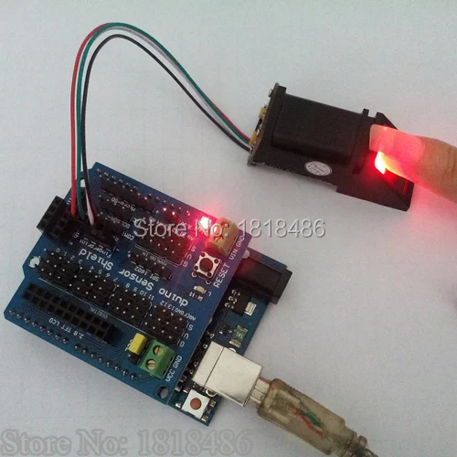 Интерфейс Raspberry Pi UART модуль распознавания отпечатков пальцев для arduino датчик