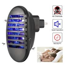 Портативный светодиодный светильник-ловушка для комаров, бытовой электрический светильник-ловушка с европейской вилкой, теплица