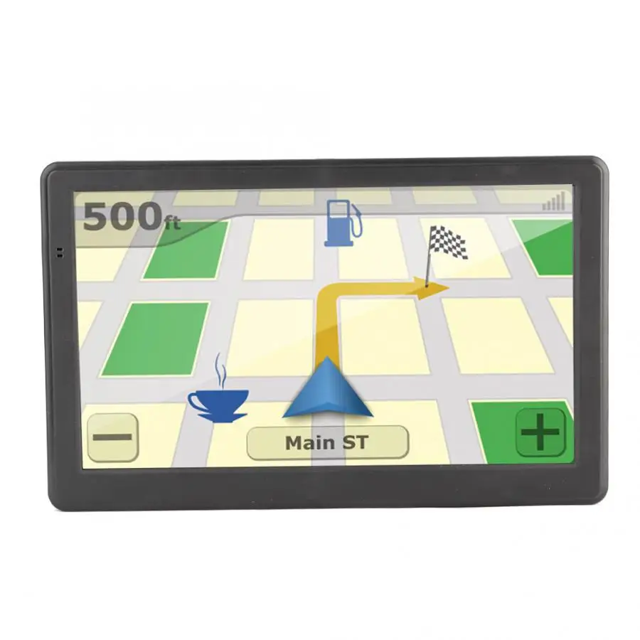 Gps навигация 7-дюймовый автомобильный портативный gps навигатор HD Сенсорный экран SDRAM(синхронное динамическое ОЗУ 256 Мб USB 2,0 универсальный автомобилей