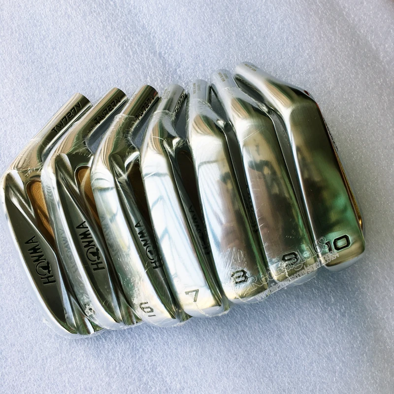 Cooyute новые мужские HONMA Гольфы TW727V золотые утюги для гольфа набор головок 4 10 клюшек