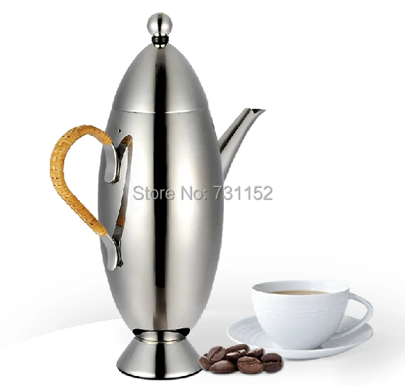 stainless steel coffee pot french press jug coffee maker High quality