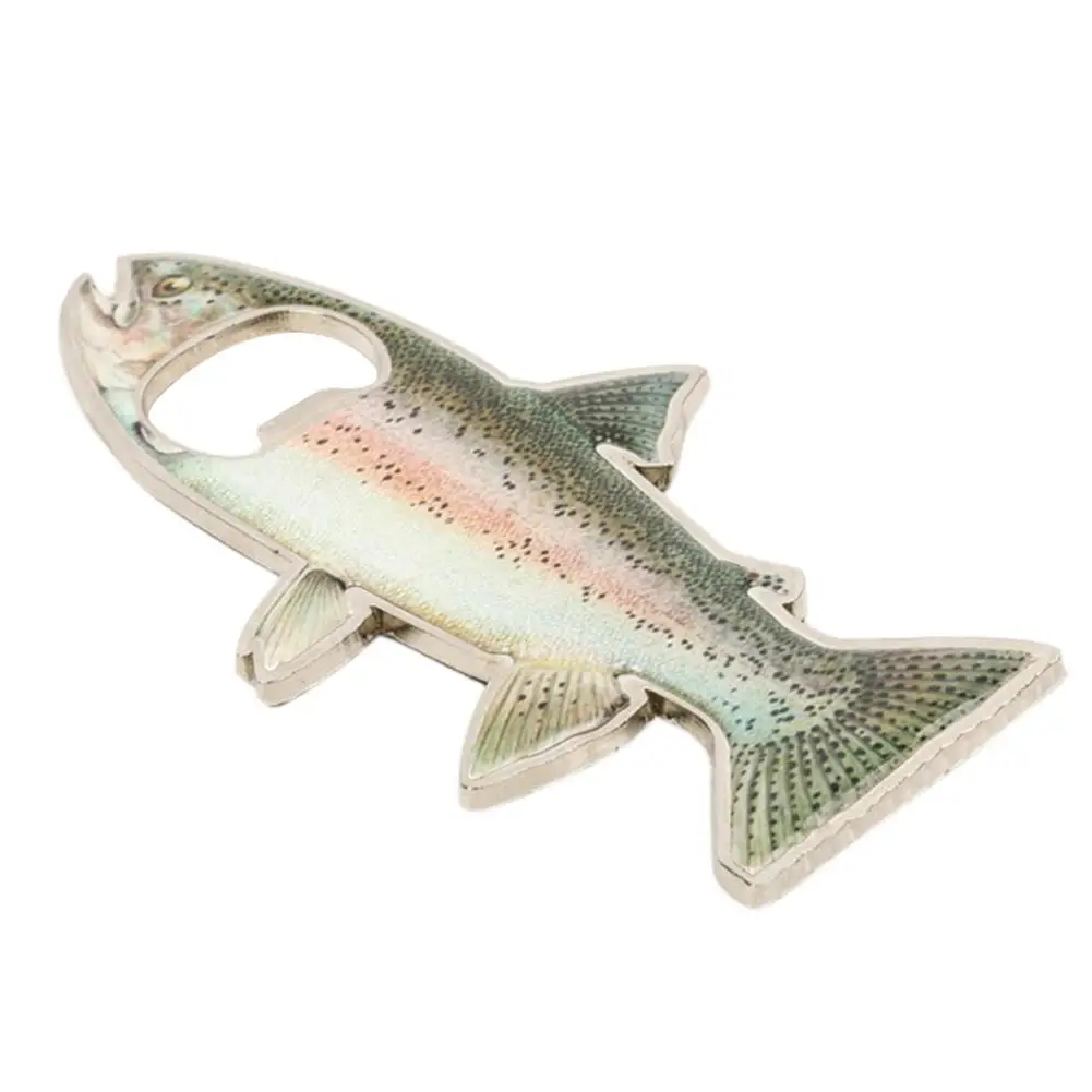 Trout Fish shaped Bottle Opener Refrigerator Handle Handheld