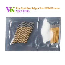 40pcs Needles BDM Frame Pin Include 20pcs Long Pin and 20pcs Short Pin Support BDM100 Fgtech Kess and Ktag ECU Programmer