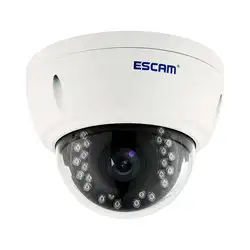 ESCAM QD420 4MP купольная ip-камера Камера Водонепроницаемый открытый Главная видеонаблюдения CCTV Камера Поддержка ONVIF протокол H.265