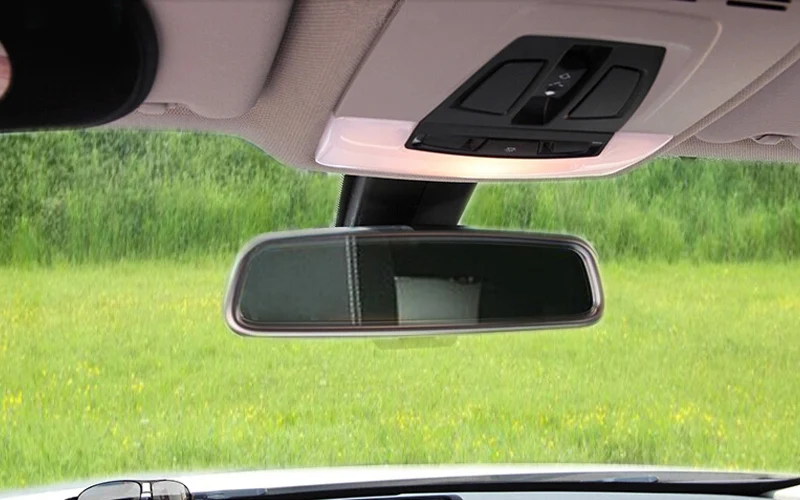 

For Land Rover discovery 4 LR4 2010-2015 inner rear view mirror frame cover trim 1pcs