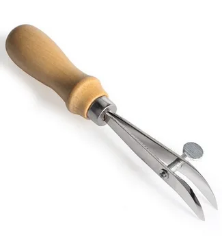 

by dhl 200pcs useful Adjustable Outside Edge Creaser Craft Tools Diy Handmade Adjustable Edge Creaser Leather Working Tool
