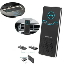 Беспроводной Bluetooth динамик громкой связи телефон MP3 автомобильный комплект солнцезащитный козырек клип-драйв