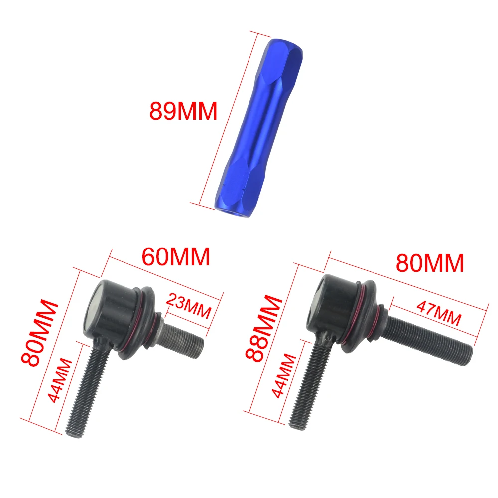 PQY 140 мм 170 шарнирный Регулируемый рулон Sway Bar End Link для Lexus GX470 Toyota FJ Cruiser Fortuner