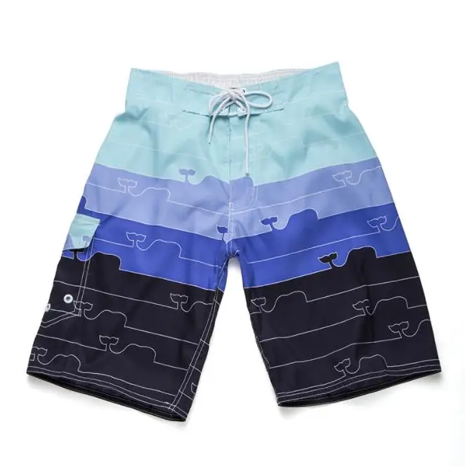 

Hot 2019Y001 new summer beach pants men's five points casual shorts quick-drying beach pants men's striped explosions