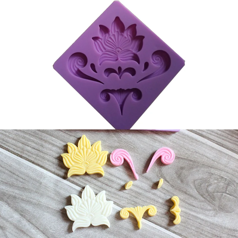 

1 pcs Multi-Shape Silicone Cake Moulds DIY Chocolate Moulds Cake Baking Tools Bakeware JH030