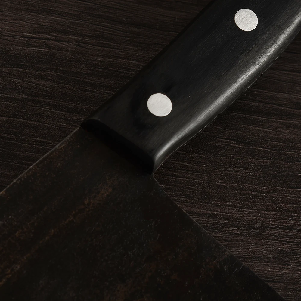 XYj нож для мясника, китайский нож с ножом, ручной работы, кованые кухонные ножи из высокоуглеродистой стали