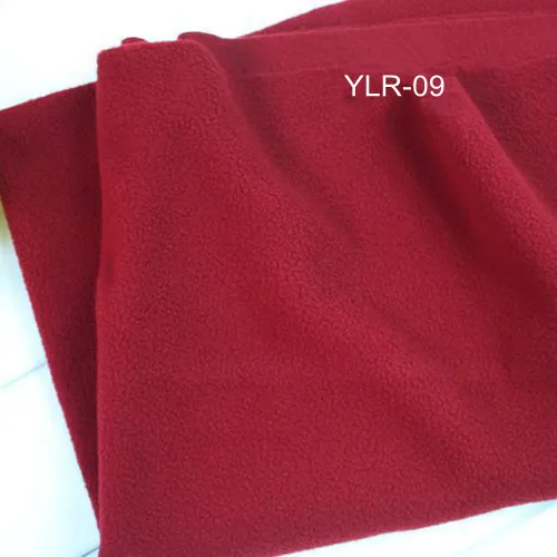 Burgundy Red Soft Polar Fleece Fabric for Kids Cloth Tricot Baby Cloth Sleep Coat Fleece Fabrics
