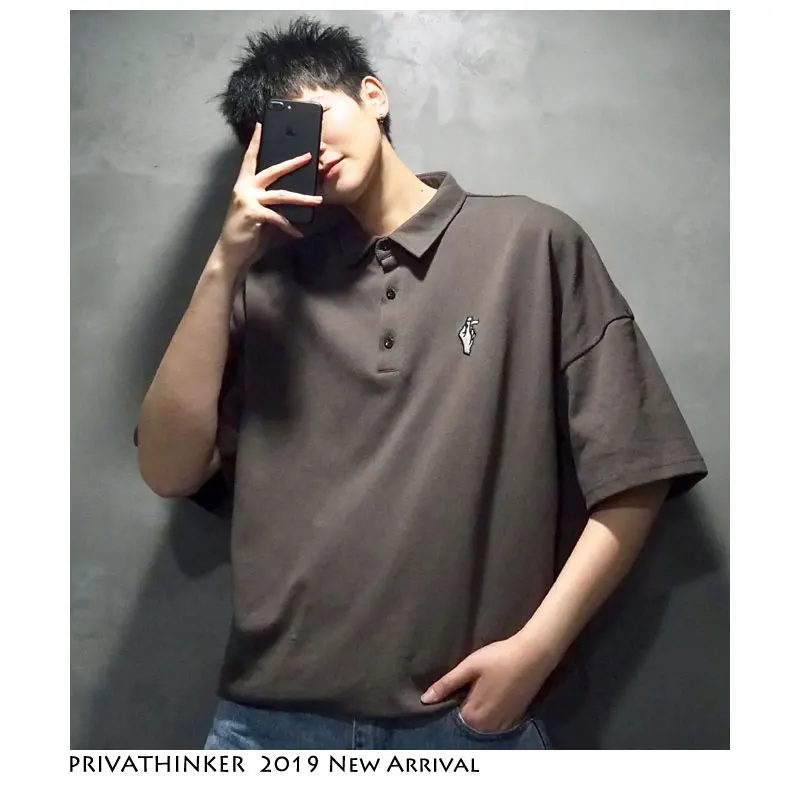 Privathinker мужские Забавные футболки с вышивкой 2019 летние s Harajuku короткий рукав