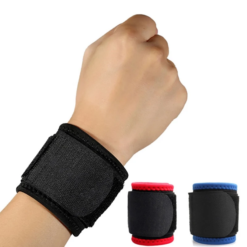 

1pcs Wristband Adjustable Breathable Compression Wrist Support Band Wraps Fitness Weight Lifting Basketball Sportswear Accessory