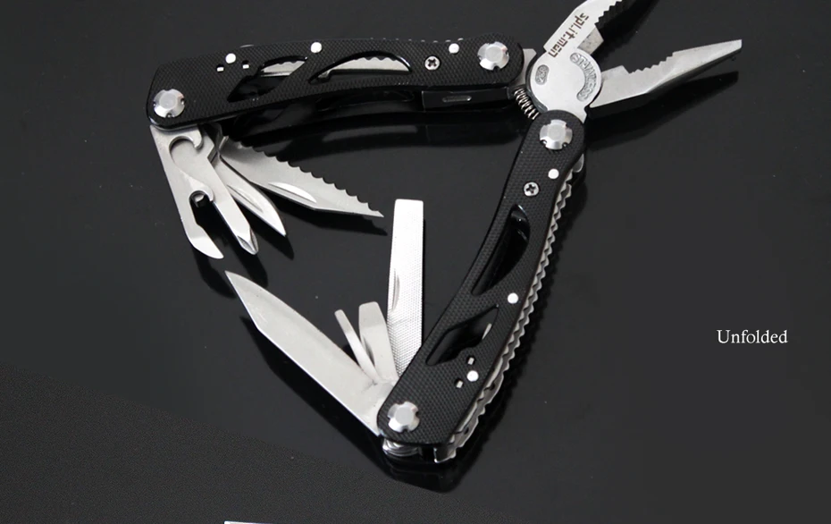 bolso alicate scredriver bits combinação sobrevivência ao