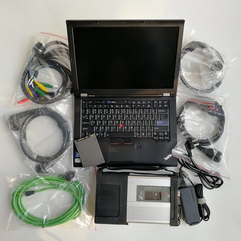 

Auto Star Diagnose Tool and Scanner MB Star C5 for Cars and trucks with 360GB SSD V09.2019 Software Special function and T410 I5