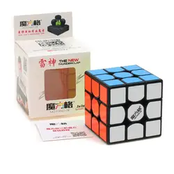 Новый Thunderclap Magic Cube 3x3x3 кубик рубика черный Stickerless Скорость Cube Professional головоломка Cubo Magico Развивающие игрушки для детей