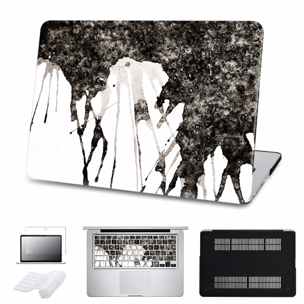 

Laptop Case for Macbook Air Pro Retina 11 12 13 15 Cover Colorful Gradient 2016 Touch Bar A1706 A1707 Cases Laptop Accessories