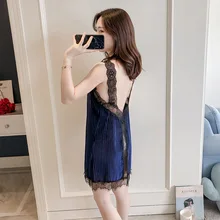 Черный бархатный халат для спальни сексуальный женский браслет одноразовые нетканые медицинские маски ночной халат Домашняя одежда ночная рубашка банное платье пижамы m-xl