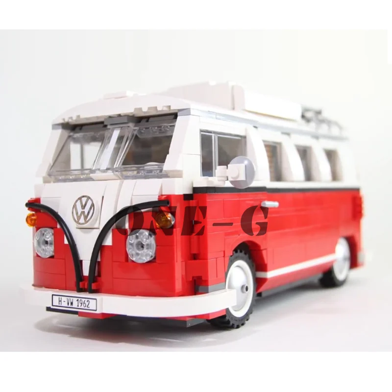 Совместимые legoinglys творческие 10220 строительные блоки 21001 1354 шт кирпичи Volkswagen T1 Camper