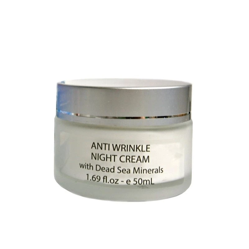 Anti Wrinkle Night Cream For Skin Care Hyaluronic Acid With Dead Sea Minerals