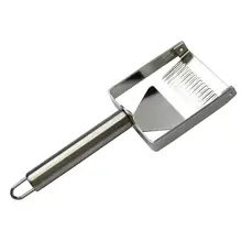 Ушко иглы из нержавеющей стали нож пасечный Лопата резак нож-скребок для пчеловодов пчелиная Лопата расческа разворачивающая вилка инструменты для пчеловодства