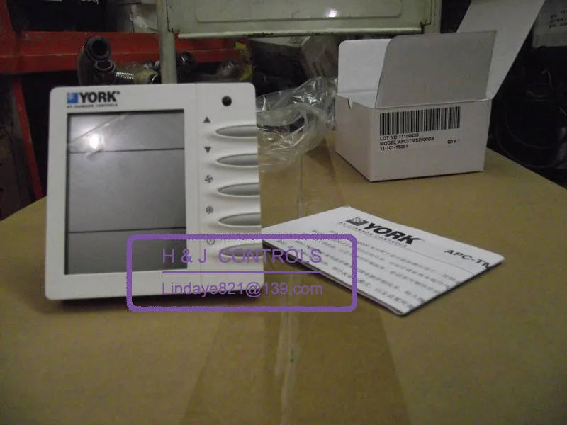 York temperature controller YORK APC TMS2000DA and LCD thermostat fan