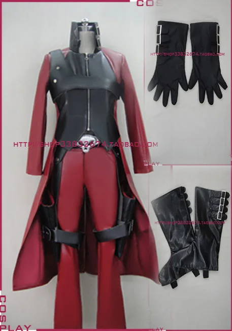 DMC4 черный для косплея костюм на заказ пальто + брюки перчатки бахилы|Костюмы