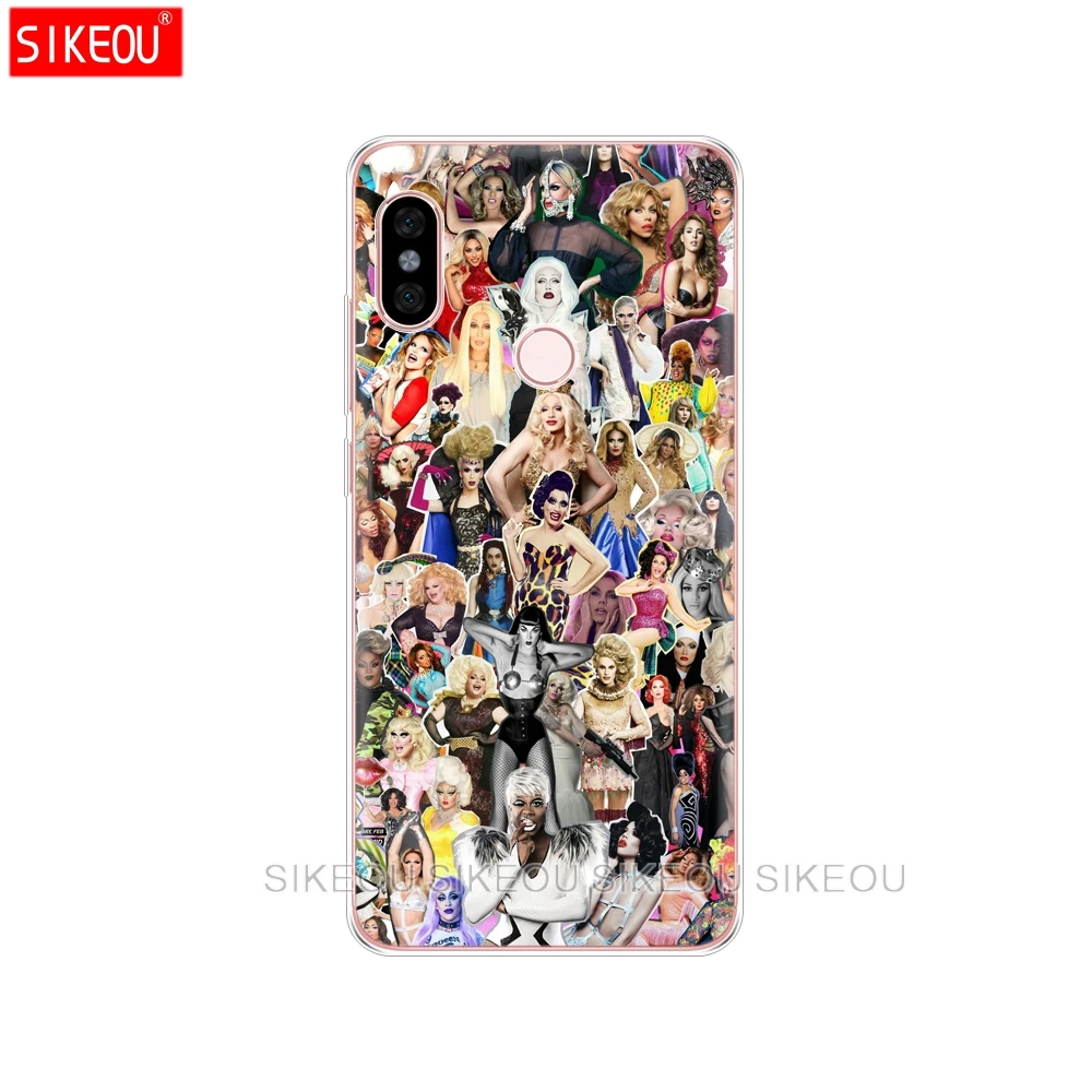 Силиконовый чехол для телефона Xiaomi redmi 5 4 1s 2 3 3s pro PLUS note 4X 4A 5A RuPaul's Drag racing