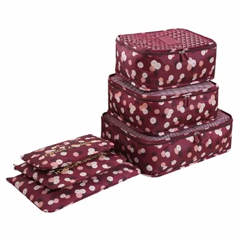 

6pcs/set Travel Organizer Organizer Home Furnishing Organizer Bag Suitcase Box Separate Outdoor 3