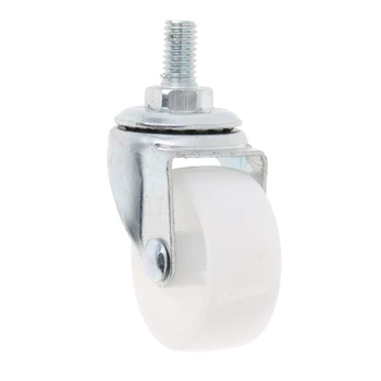 

1.5'' Furniture Pram Chair Universal Swivel Caster Wheel Replacement, PP - Flexible