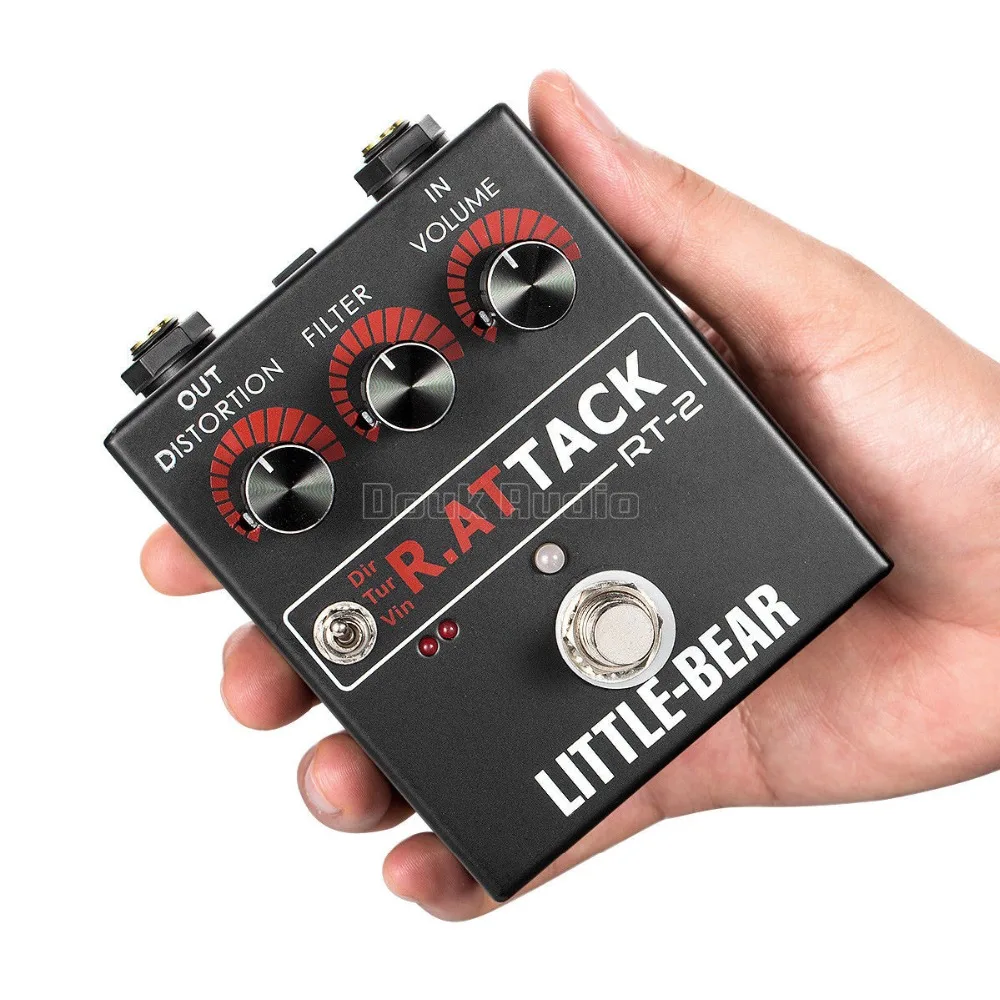 Усилитель гитары Little Bear LM308AN HiFi эффектор для электрогитары 3 крысы