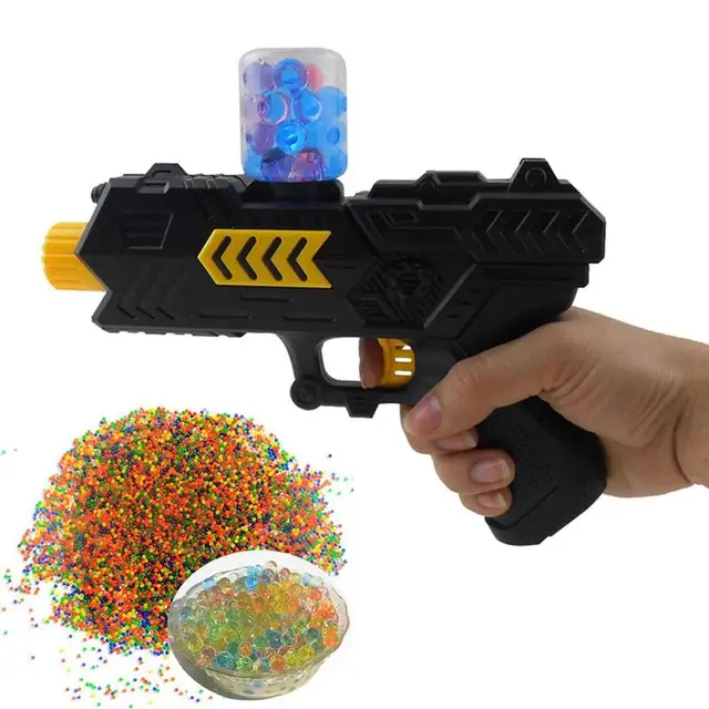 200pcs Colorful Paintball A Gun Balls Toys Party Toys Shooting Water