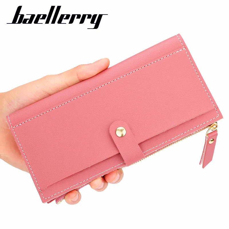 Women Wallets Fashion Hasp Long Solid color Luxury Brand Leather Wallet Female Purse Clutch Money Women Wallet Coin Purse173 Women Wallets Fashion Hasp Long Solid color Luxury Brand Leather Wallet Female Purse Clutch Money Women Wallet Coin Purse173