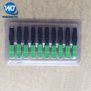 

100pcs Fiber Optic Fast Connector SC/APC Covered Wire Connector for Broadcasting CATV / FTTH,Free Shipping