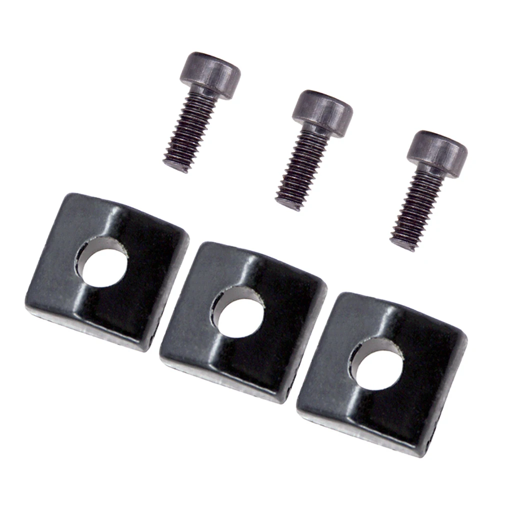 6pcs Electric Guitar Locking Nut Clamp&Screw for Tremolo Bridge Parts