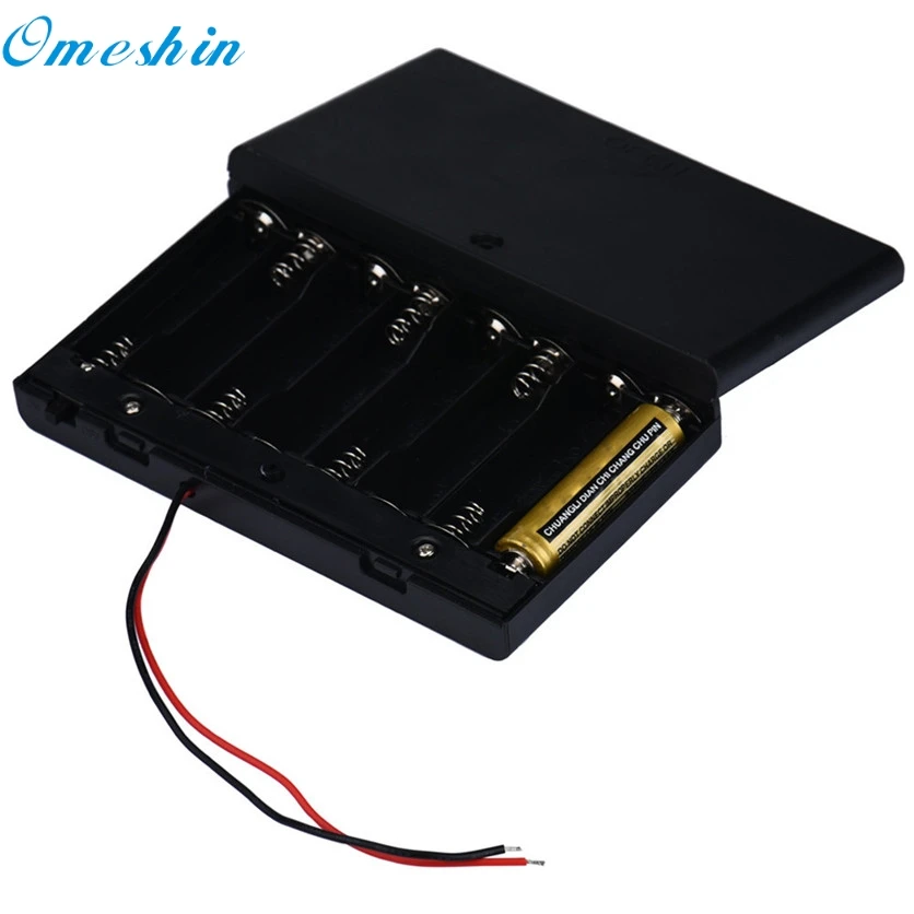 Держатель аккумулятора OMESHIN SimpleStone 8 x AA 12 В соединитель коробка для хранения