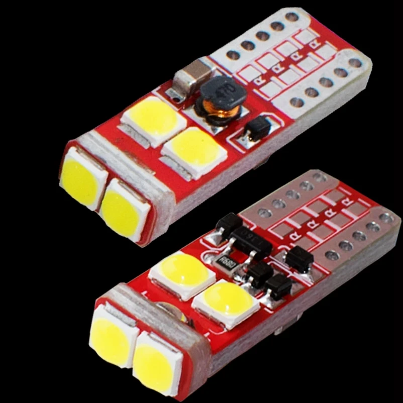 2 шт. Автомобильные светодиодные лампы T10 2825 192 921 6 SMD XBD 12 В | Автомобили и мотоциклы