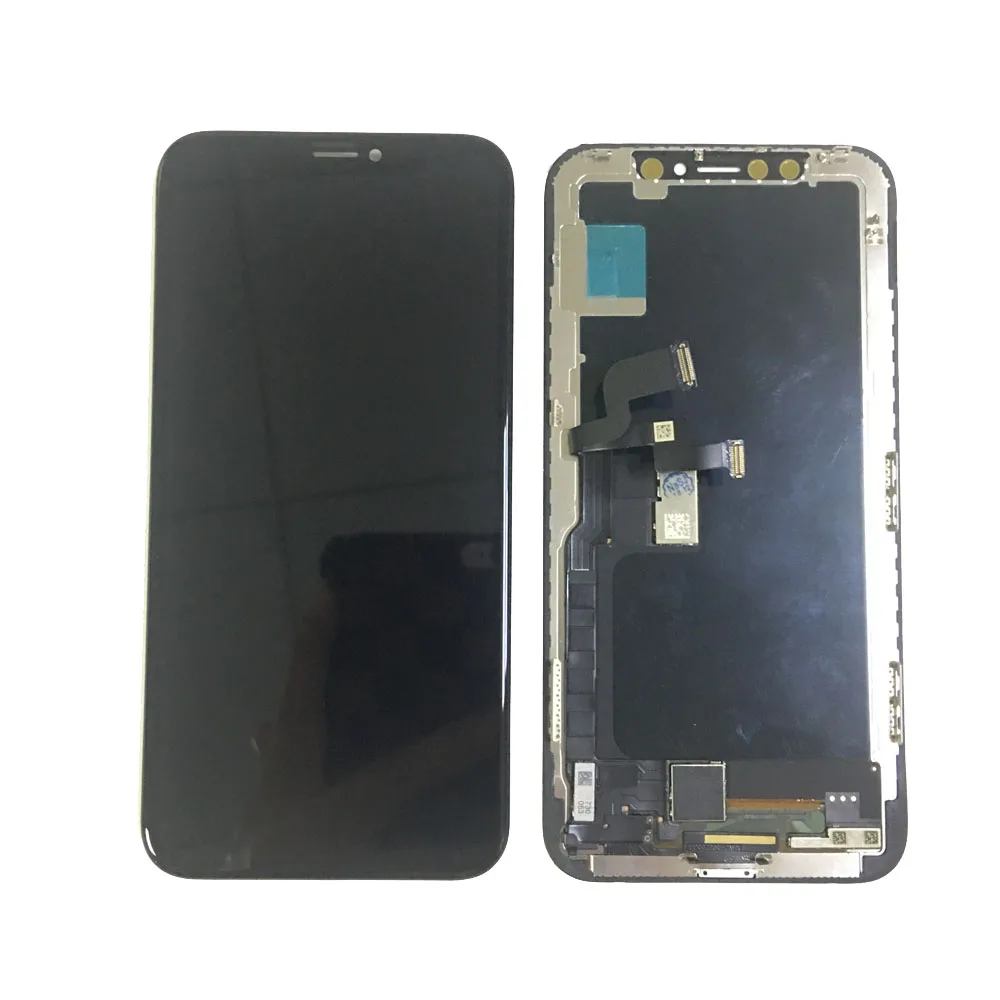 Lcd s для iPhone X 1:1 супер TFT lcd дисплей кодирующий преобразователь сенсорного экрана в сборе Замена 5,8 дюйма